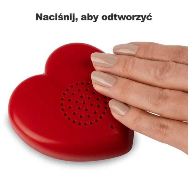 Mówiące serce ukryte w maskotce – rejestrator dźwięku