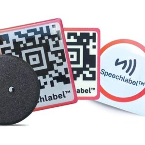 Zestaw etykiet NFC i QR StarterPack dla niewidomych