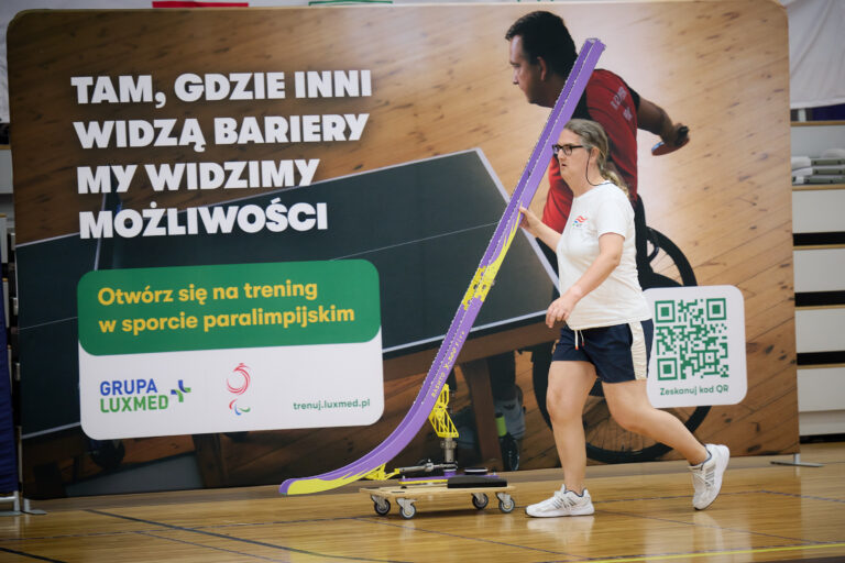 Mecz boccia podczas Poznań 2026 World Boccia Challenger