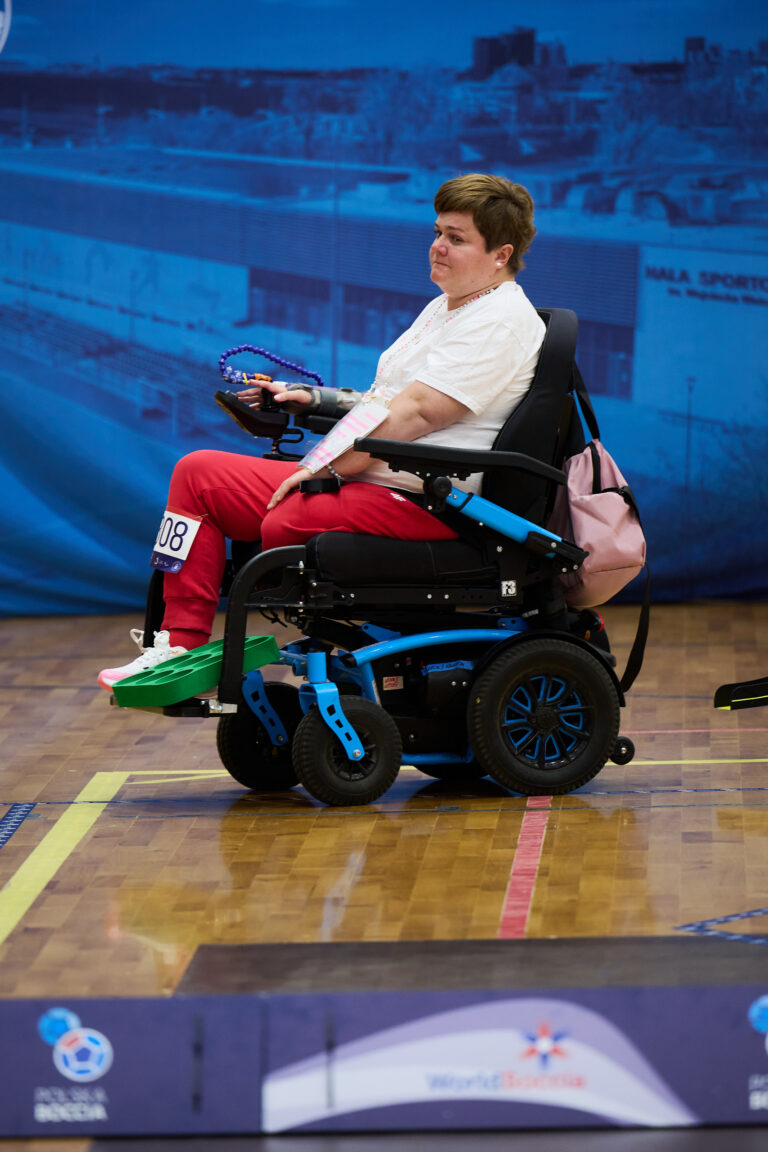 Mecz boccia podczas Poznań 2026 World Boccia Challenger