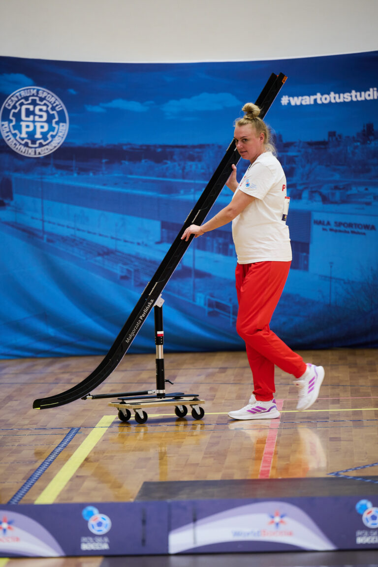 Rywalizacja w bocci na turnieju Poznań 2026 World Boccia Challenger