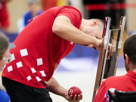 Przygotowanie do rzutu w bocci – Poznań 2026 World Boccia Challenger