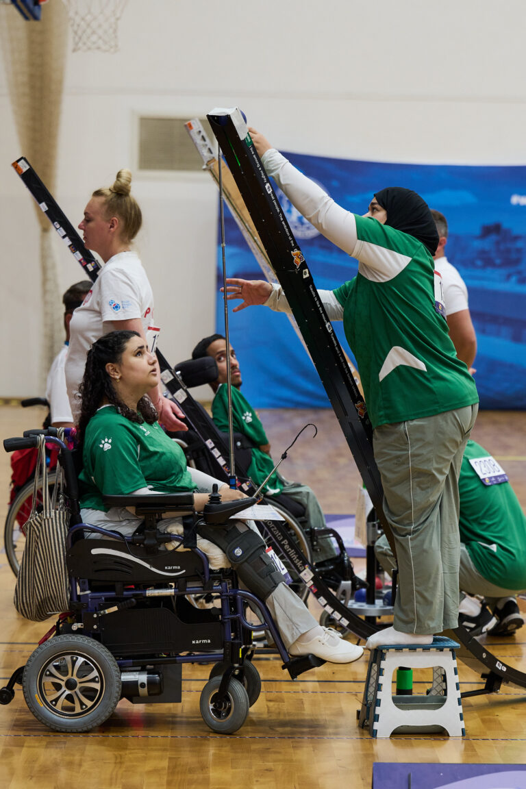 Rywalizacja w bocci na turnieju Poznań 2026 World Boccia Challenger