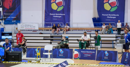 Rampa do bocci w klasie BC3 – Poznań 2026 World Boccia Challenger
