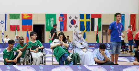 Flagi krajów uczestniczących w Poznań 2026 World Boccia Challenger