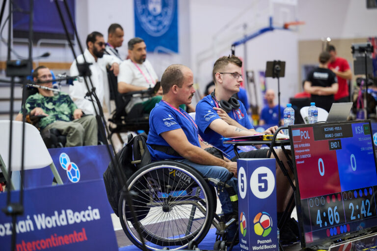 Kibice i zawodnicy na hali – Poznań 2026 World Boccia Challenger