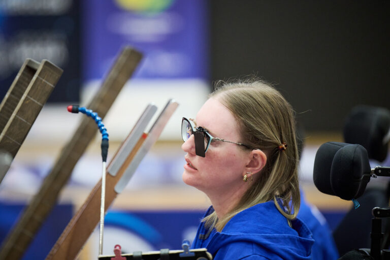 Przygotowanie do rzutu w bocci – Poznań 2026 World Boccia Challenger