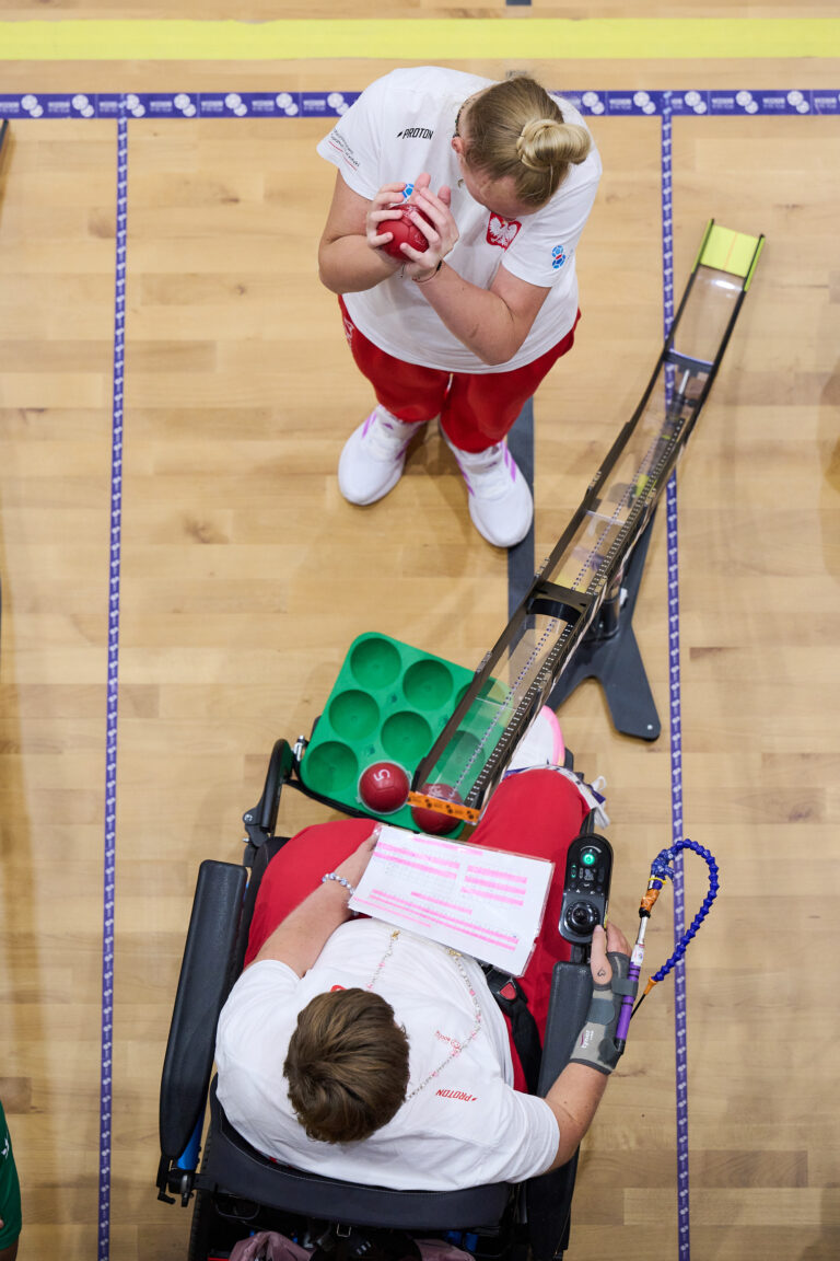 Rampa do bocci w klasie BC3 – Poznań 2026 World Boccia Challenger