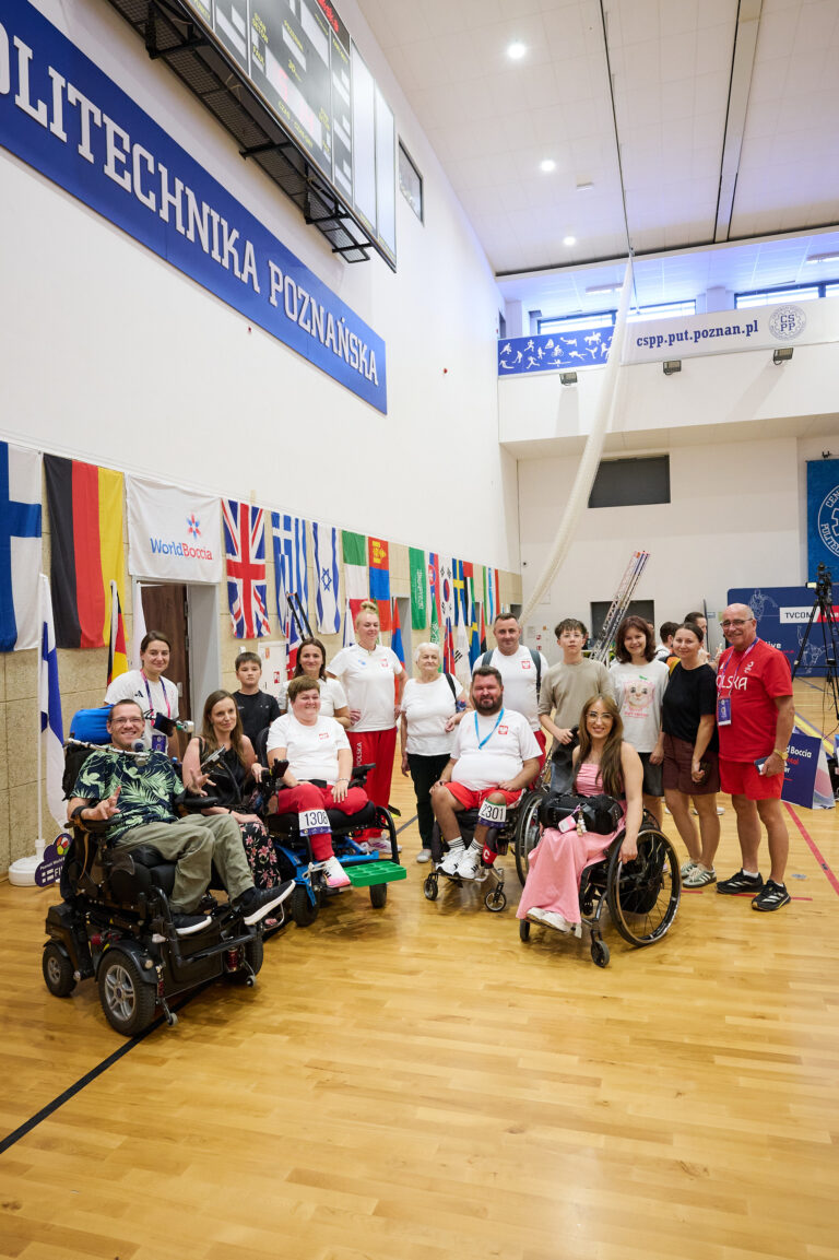 Zawodniczka boccia podczas meczu – Poznań 2026 World Boccia Challenger