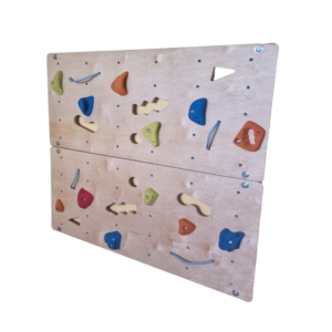 Ścianka wspinaczkowa modułowa 2 moduły, panele 120 x 60 cm ze sklejki