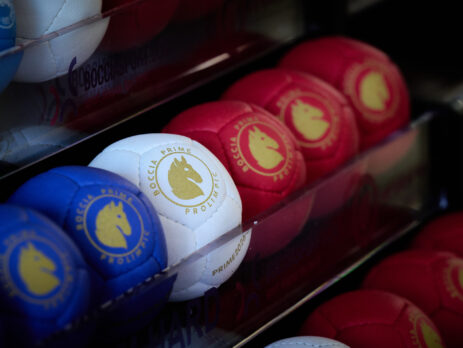 Mecz boccia podczas Poznań 2026 World Boccia Challenger