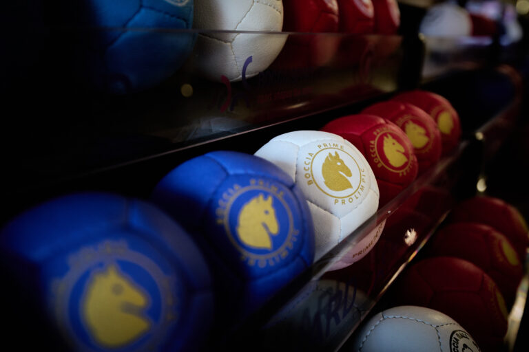 Mecz boccia podczas Poznań 2026 World Boccia Challenger