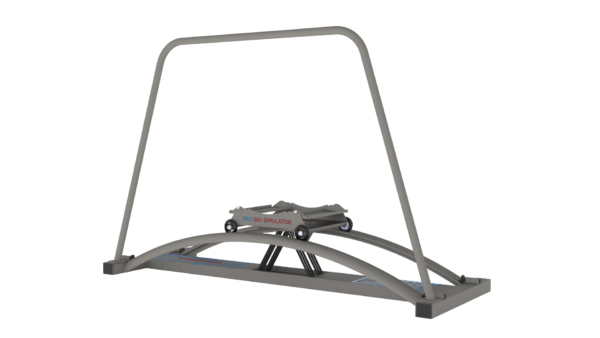 Classic Ski Simulator – szara rama z pałąkiem i karetką na prowadnicy