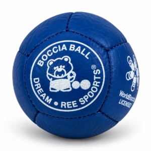 Niebieska bila do boccii Dream Balls Leatherette 2026 z licencją World Boccia