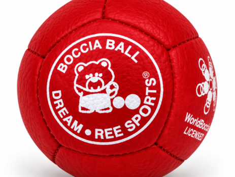 Czerwona bila do boccii Dream Balls Leatherette 2026 z licencją World Boccia