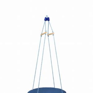 Platforma Round medium granatowa, okrągłe siedzisko podwieszane 80 cm
