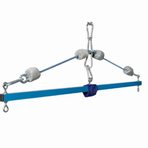 Belka do huśtawek sensorycznych 120 cm z aluminium, gotowa do montażu