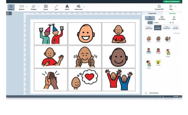 Boardmaker 7 – program do tworzenia materiałów AAC (Tobii Dynavox) – zdjęcie 2