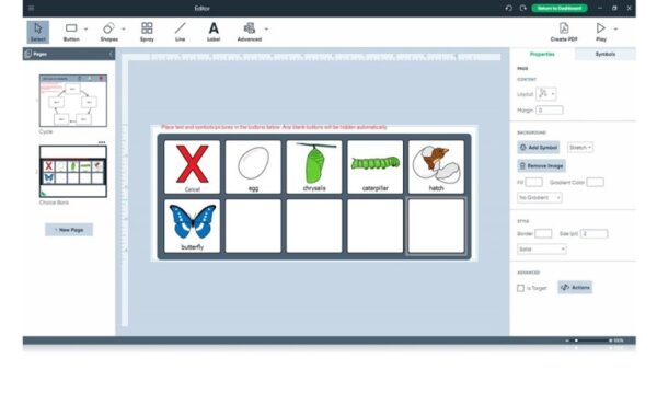 Boardmaker 7 – program do tworzenia materiałów AAC (Tobii Dynavox) – zdjęcie 5