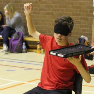 Boccia Touch Grid – dotykowa siatka do boccii dla osób niewidomych Handi Life Sport
