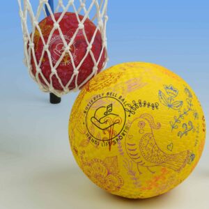 Piłka dźwiękowa Little Butterfly Bell Ball – średnica 14 cm