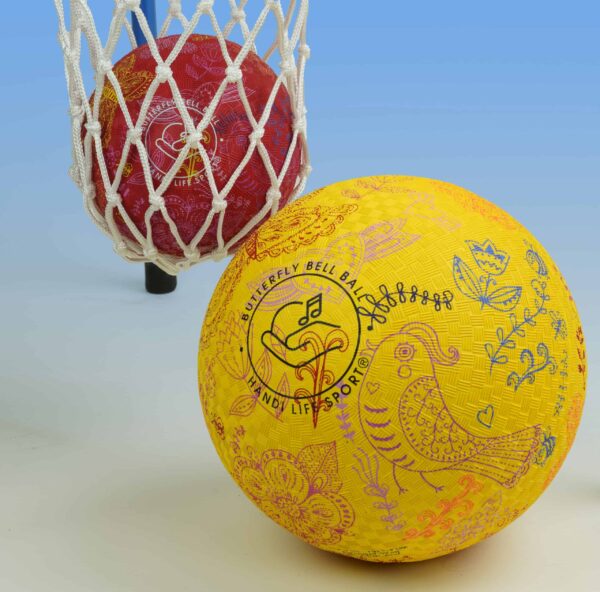 Piłka dźwiękowa Little Butterfly Bell Ball – średnica 14 cm