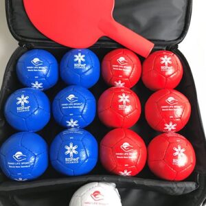 Mikroszyte bile Boccia Standard Pro z certyfikowanej skóry PU