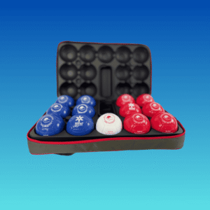 Zestaw bil do boccii Boccia Superior Shine 2026 Handi Life Sport w niebieskiej walizce