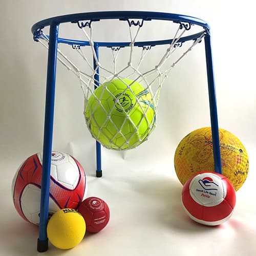 Ćwiczenie celności z koszem Standing Circle Goal