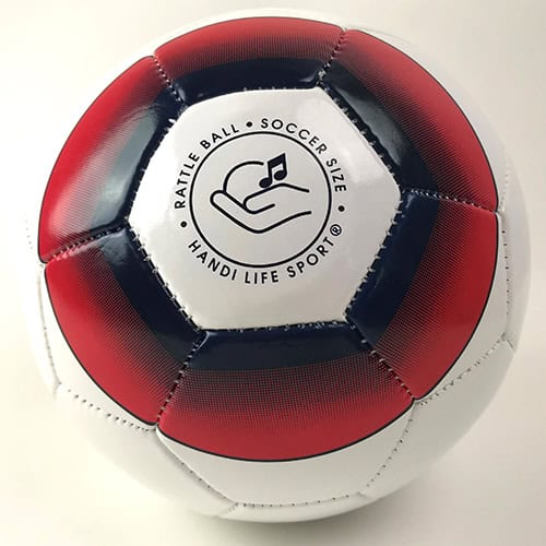 Piłka do blind football Medino – pokrycie ze skóry syntetycznej PU