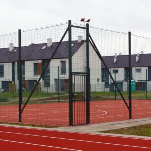 Furtka stalowa do piłkochwytów na boiska