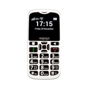 Kapsys MiniVision2+ – prosty telefon z dużymi przyciskami dla osób niewidomych