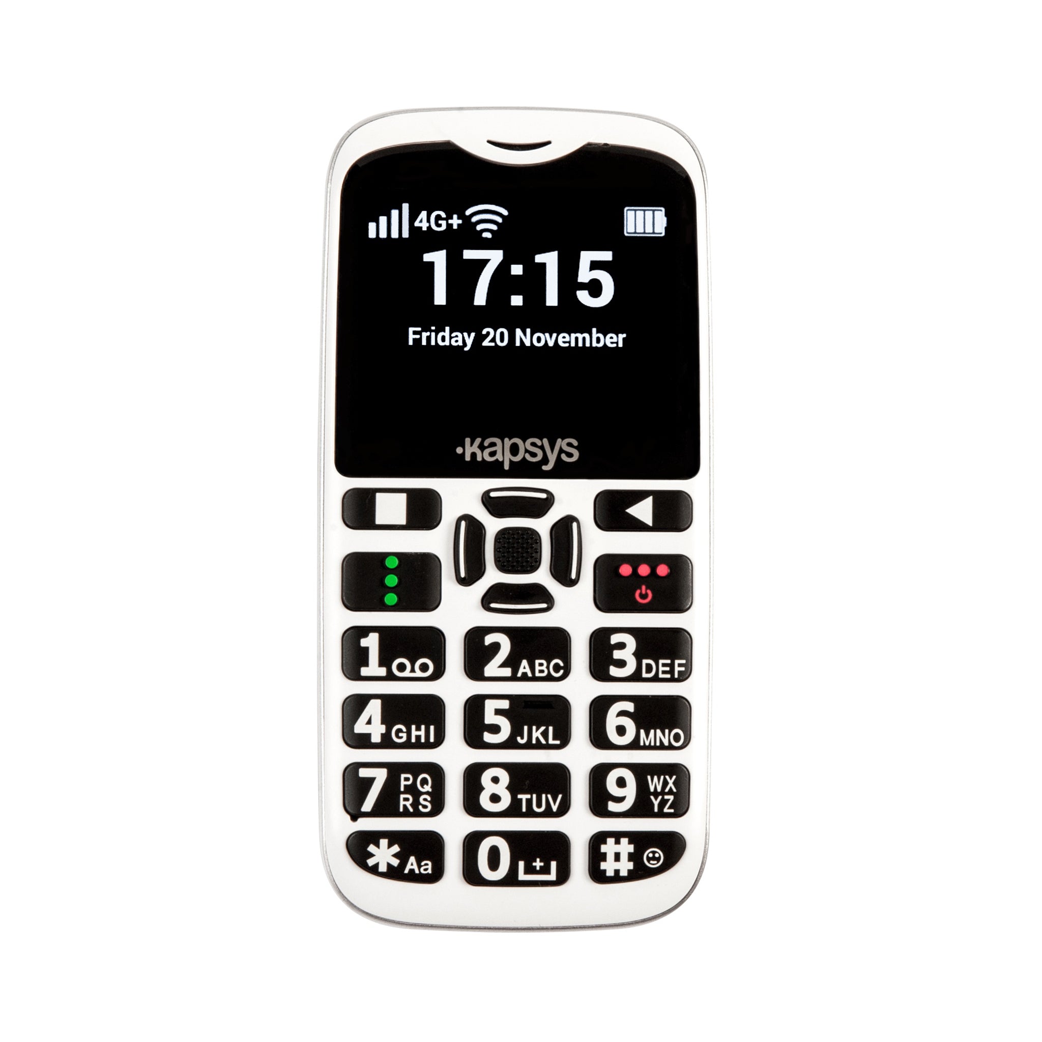 Kapsys MiniVision2+ – prosty telefon z przyciskami dla niewidomych