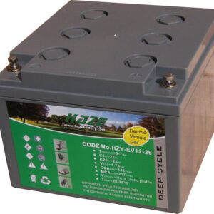 Akumulator żelowy HAZE HZY EV 12V 26Ah do wózka inwalidzkiego