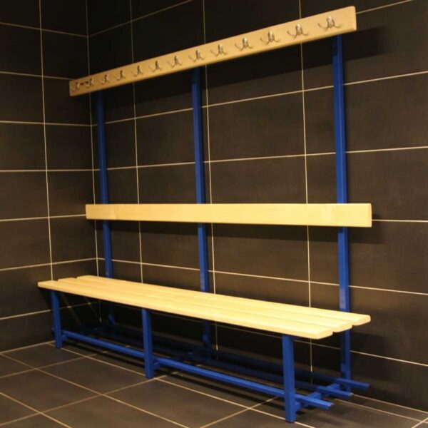 Ławko-wieszak do szatni jednostronny – widok 2