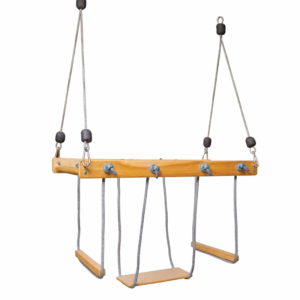 Most linowy mały 130 cm podwieszany z wymiennymi szczeblami