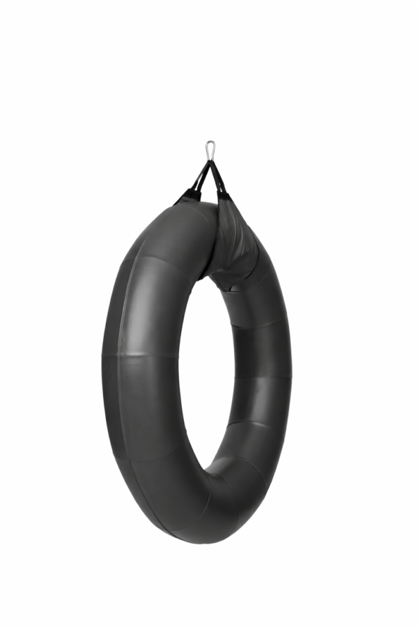 Opona20sensoryczna20szara.png Opona sensoryczna podwieszana szara z pokrowcem i linkami