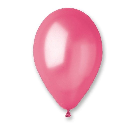 Balon Gemar Metalllic 12 cali 100 szt. Fuksja — pomoc dydaktyczna do zajęć