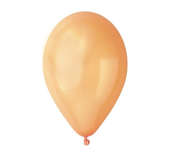 Balon Gemar Metalllic 12 cali 100 szt. Łososiowy — pomoc dydaktyczna do zajęć