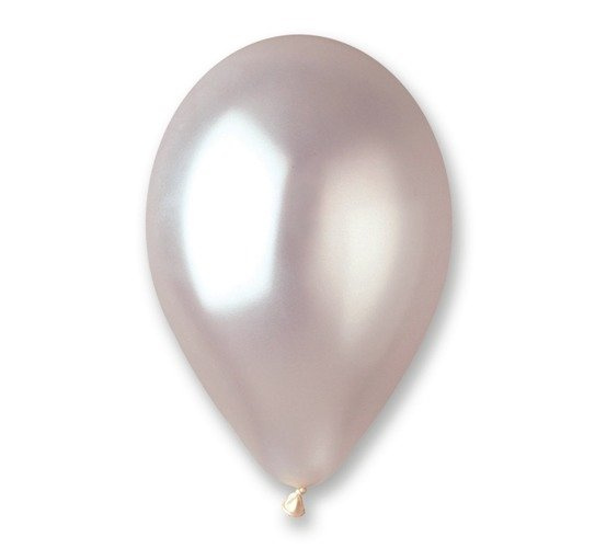 Balon Gemar Metalllic 12 cali 100 szt. Perłowy — pomoc dydaktyczna do zajęć