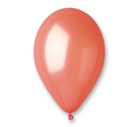 Balon Gemar Metalllic 12 cali 100 szt. Pomarańczowy — pomoc dydaktyczna do zajęć