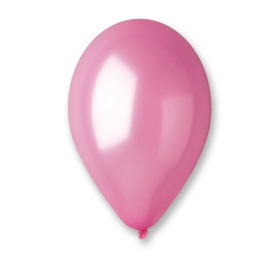 Balon Gemar Metalllic 12 cali 100 szt. Różowy — pomoc dydaktyczna do zajęć