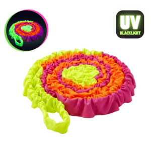 Guma sensoryczna animacyjna neonowa 3 kolorowa klasyczna 5 m + świecąca w UV — pomoc dydaktyczna do zajęć
