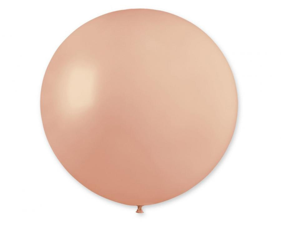 MEGA KULA balon gumowy 0,85 m różowy mglisty — pomoc dydaktyczna do zajęć