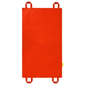 Mini chusta animacyjna 100 x 60 cm kolor: czerwony — pomoc dydaktyczna do zajęć