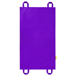 Mini chusta animacyjna 100 x 60 cm kolor: fioletowy — pomoc dydaktyczna do zajęć