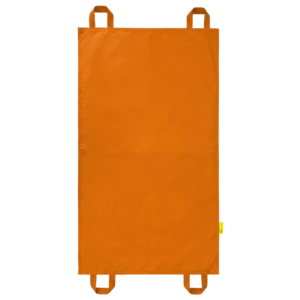 Mini chusta animacyjna 100 x 60 cm kolor: pomarańczowy — pomoc dydaktyczna do zajęć