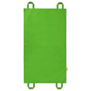 Mini chusta animacyjna 100 x 60 cm kolor: zielony — pomoc dydaktyczna do zajęć