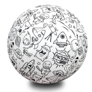 Piłka Balonowa do kolorowania KOSMOS 30 cm — pomoc dydaktyczna do zajęć