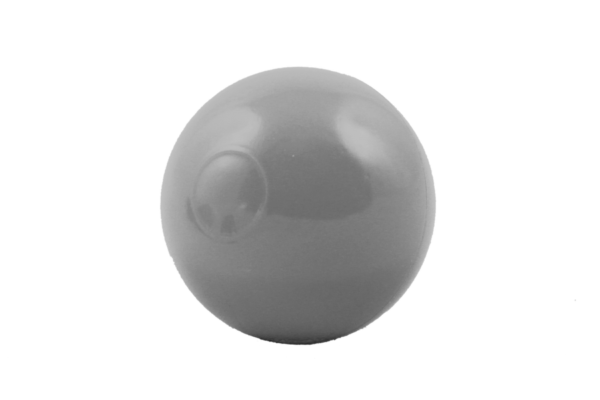 Piłka Rusałka 7 cm Akson szara — pomoc dydaktyczna do zajęć